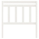 vidaXL fehér tömör fenyőfa ágyfejtámla 106 x 4 x 100 cm