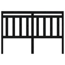 vidaXL fekete tömör fenyőfa ágyfejtámla 166 x 4 x 100 cm