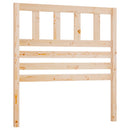vidaXL tömör fenyőfa ágyfejtámla 81 x 4 x 100 cm