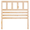 vidaXL tömör fenyőfa ágyfejtámla 96 x 4 x 100 cm