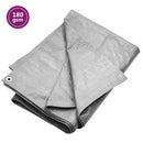vidaXL szürke HDPE takaróponyva 180 g/m² 2 x 3 m