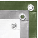 vidaXL zöld HDPE takaróponyva 260 g/m² 8 x 10 m