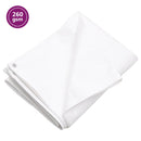 vidaXL fehér HDPE takaróponyva 260 g/m² 8 x 10 m