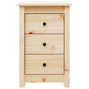 vidaXL tömör fenyőfa éjjeliszekrény 40 x 35 x 61,5 cm