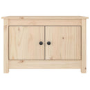 vidaXL tömör fenyőfa cipősszekrény 70 x 38 x 45,5 cm