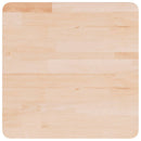 vidaXL kezeletlen tömör tölgyfa négyzet asztallap 50x50x1,5 cm