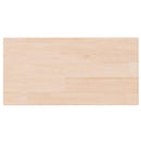 vidaXL kezeletlen tömör tölgyfa polclap 40x20x1,5 cm