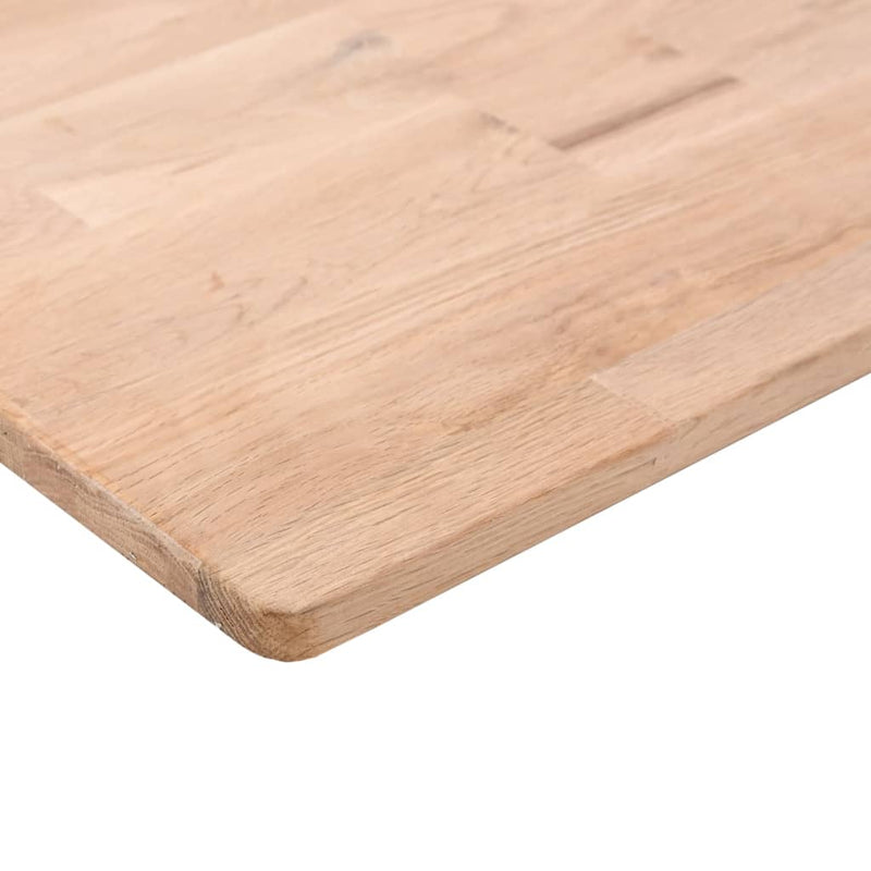 vidaXL kezeletlen tömör tölgyfa polclap 60 x 20 x 1,5 cm
