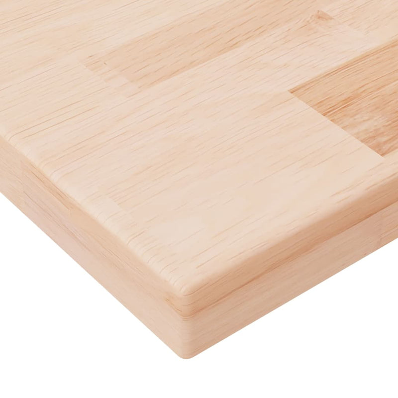 vidaXL kezeletlen tömör tölgyfa polclap 40 x 20 x 2,5 cm