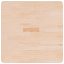 vidaXL kezeletlen tömör tölgyfa négyzet asztallap 70x70x4 cm