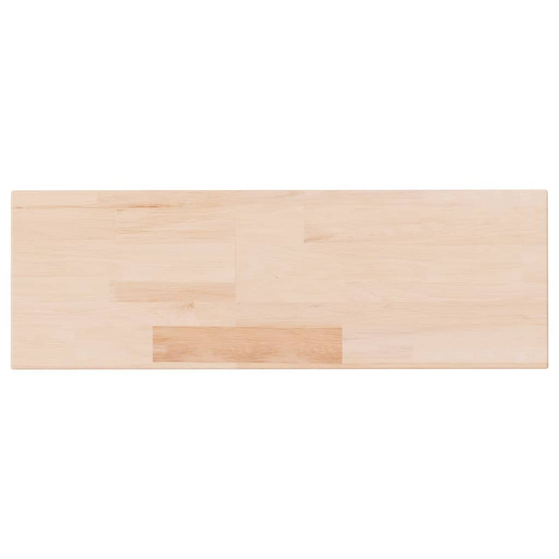 vidaXL kezeletlen tömör tölgyfa polclap 60x20x4 cm