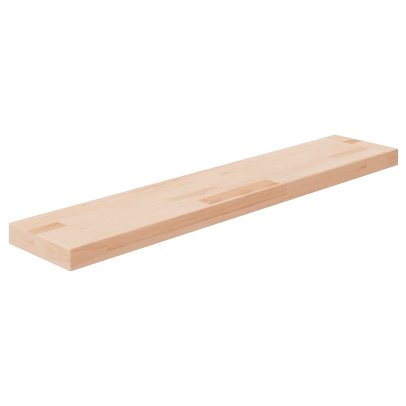 vidaXL kezeletlen tömör tölgyfa polclap 100x20x4 cm
