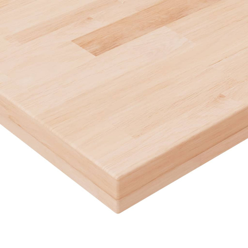 vidaXL kezeletlen tömör tölgyfa polclap 100x20x4 cm