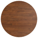 vidaXL sötétbarna kezelt tömör tölgyfa kerek asztallap Ø60x1,5 cm