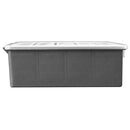 vidaXL 2 db PP szortírozódoboz kivehető elválasztókkal 360x250x85 mm