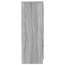 vidaXL szürke sonoma színű szerelt fa tálalószekrény 60 x 35 x 98,5 cm
