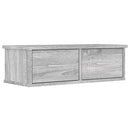 vidaXL szürke sonoma színű szerelt fa faliszekrény 60 x 26 x 18,5 cm