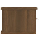 vidaXL barna tölgy színű szerelt fa faliszekrény 60 x 26 x 18,5 cm
