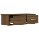 vidaXL barna tölgy színű szerelt fa faliszekrény 60 x 26 x 18,5 cm
