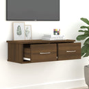 vidaXL barna tölgy színű szerelt fa faliszekrény 60 x 26 x 18,5 cm