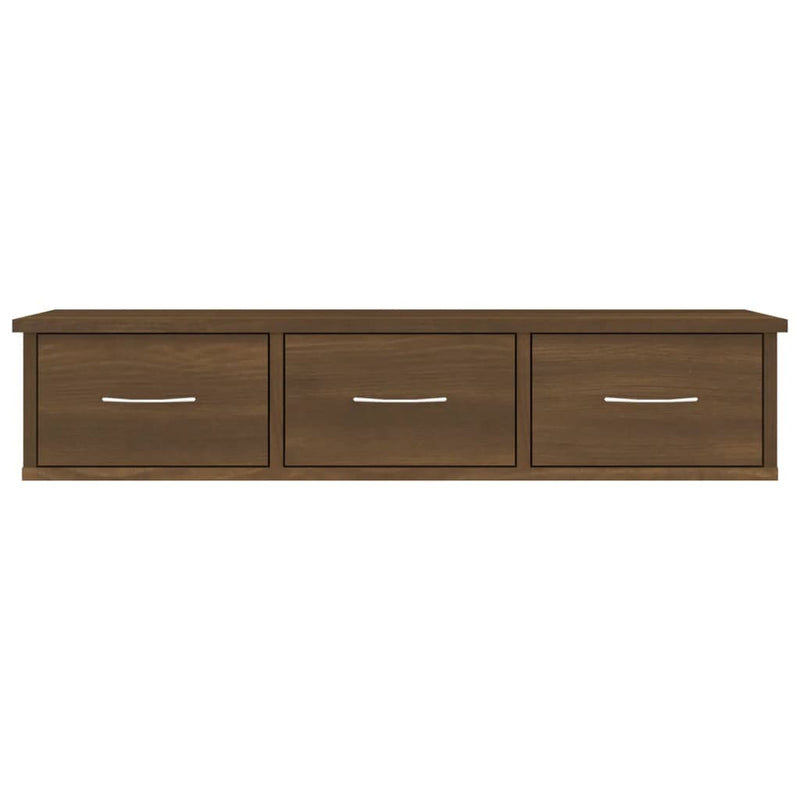 vidaXL barna tölgy színű szerelt fa faliszekrény 88 x 26 x 18,5 cm