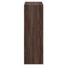 vidaXL barna tölgyszínű szerelt fa könyvespolc 60 x 24 x 76 cm