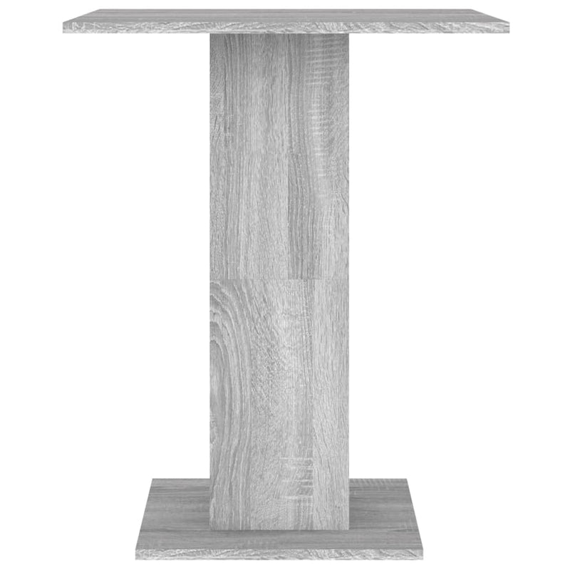 vidaXL szürke sonoma színű szerelt fa bisztróasztal 60 x 60 x 75 cm
