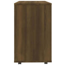 vidaXL barna tölgy színű szerelt fa kisasztal 70 x 35 x 60,5 cm