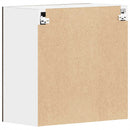 vidaXL “Lyon” füstös tölgy színű szerelt fa éjjeliszekrény