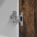 vidaXL “Lyon” füstös tölgy színű szerelt fa éjjeliszekrény