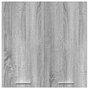 vidaXL “Lyon” szürke sonoma színű szerelt fa függőszekrény