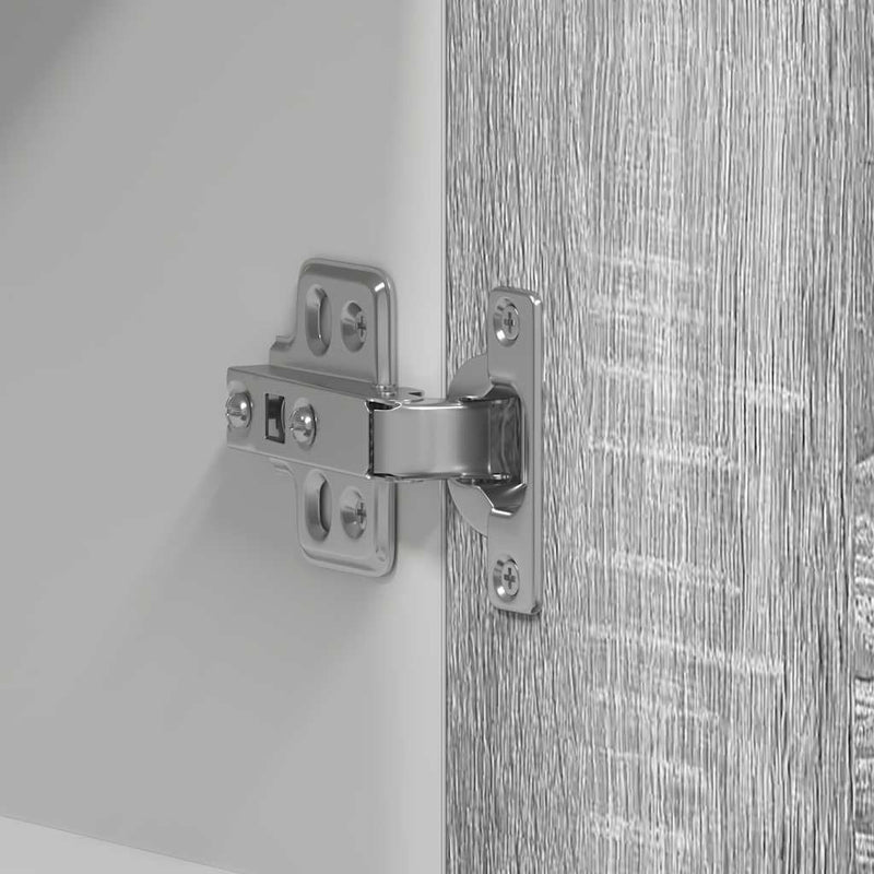 vidaXL “Lyon” szürke sonoma színű szerelt fa függőszekrény