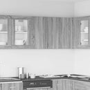 vidaXL “Lyon” szürke sonoma színű szerelt fa függőszekrény