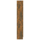 vidaXL füstös tölgy színű fa fürdőszobaszekrény 82,5x30,5x185,5 cm