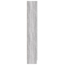 vidaXL szürke sonoma színű fa fürdőszobaszekrény 82,5x30,5x185,5 cm