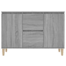 vidaXL szürke sonoma színű szerelt fa tálalószekrény 101 x 35 x 70 cm