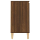 vidaXL barna tölgyszínű szerelt fa tálalószekrény 101 x 35 x 70 cm