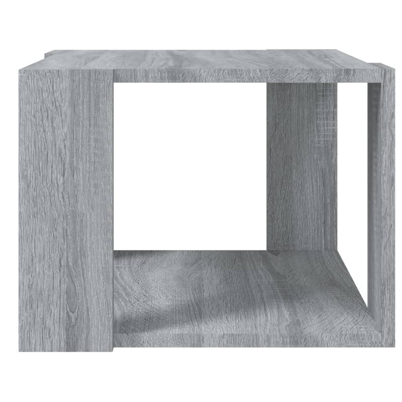 vidaXL szürke sonoma színű szerelt fa dohányzóasztal 40 x 40 x 30 cm