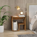 vidaXL füstös tölgy színű szerelt fa éjjeliszekrény 40 x 30 x 40 cm