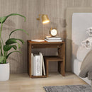 vidaXL barna tölgy színű szerelt fa éjjeliszekrény 40 x 30 x 40 cm