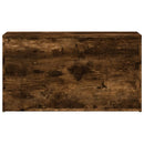 vidaXL füstös tölgy színű szerelt fa tárolóláda 84 x 42 x 46 cm