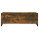 vidaXL füstös tölgy színű szerelt fa ruhásszekrény 100 x 32,5 x 35 cm