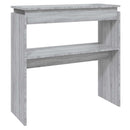 vidaXL szürke sonoma színű szerelt fa tálalóasztal 80 x 30 x 80 cm