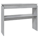 vidaXL szürke sonoma színű szerelt fa tálalóasztal 102 x 30 x 80 cm