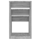 vidaXL 3 db szürke sonoma színű szerelt fa dohányzóasztal