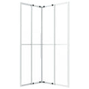 vidaXL ESG tejüveg zuhanykabin 90x70x180 cm