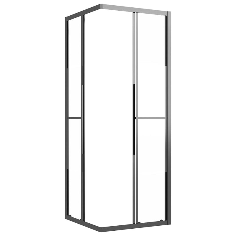 vidaXL selyemmatt ESG zuhanykabin 80x80x180 cm