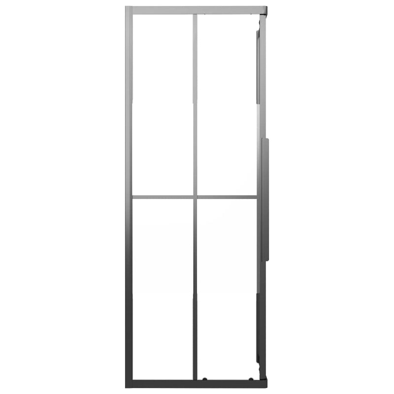 vidaXL selyemmatt ESG zuhanykabin 80x80x180 cm