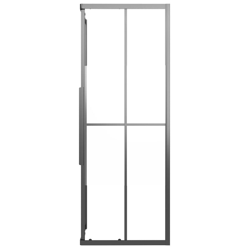 vidaXL selyemmatt ESG zuhanykabin 80x80x180 cm
