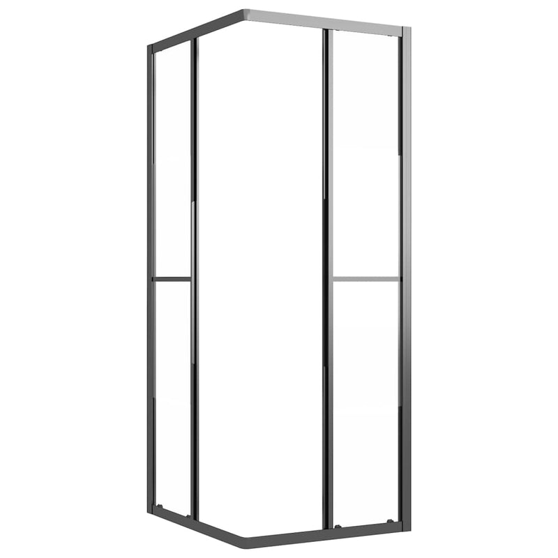 vidaXL selyemmatt ESG zuhanykabin 90x70x180 cm